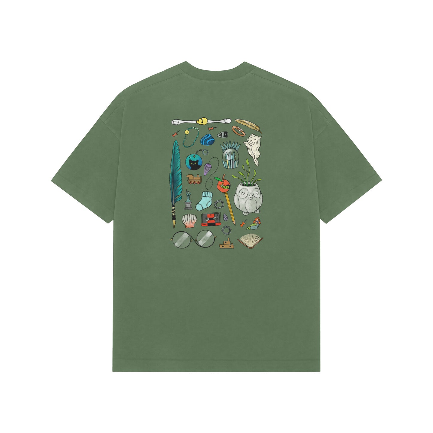 Ask me anthing premium oversized tshirt-Snapper Choice