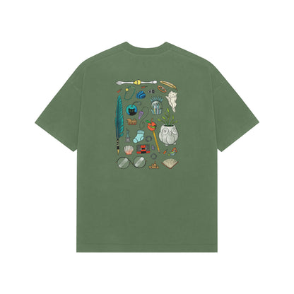 Ask me anthing premium oversized tshirt-Snapper Choice