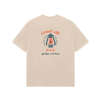 Connect with yourself Premium Oversized t-shirt-Snapper Choice