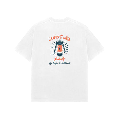 Connect with yourself Premium Oversized t-shirt-Snapper Choice