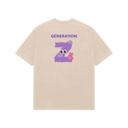 I am Super GenZ Premium Oversized tshirt-Snapper Choice