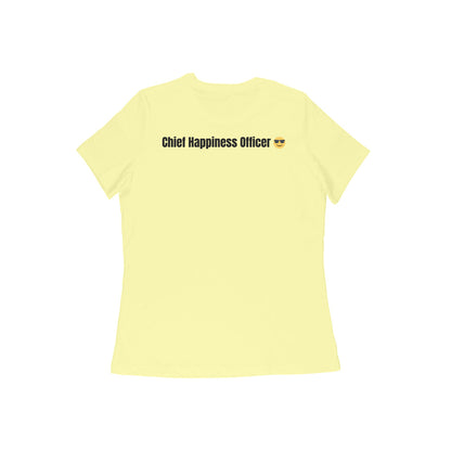 Badi Chachi - Chief Happiness Officer (Big Aunt) tshirt-Snapper Choice