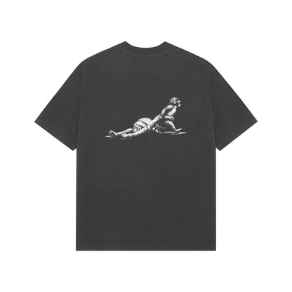 Hang In There, Punch Premium Oversized tshirt-Snapper Choice
