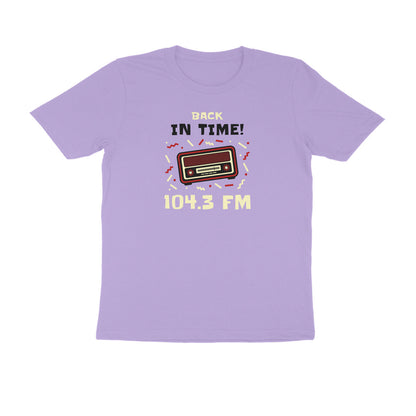 Back in time men's t-shirt-Iris Lavender-Snapper Choice