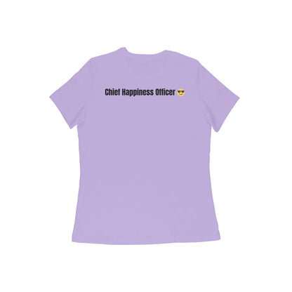 Badi Chachi - Chief Happiness Officer (Big Aunt) tshirt-Snapper Choice
