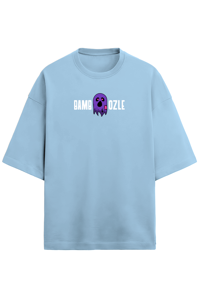 Bamboozle Terry Oversized t-shirt-Baby Blue-Snapper Choice