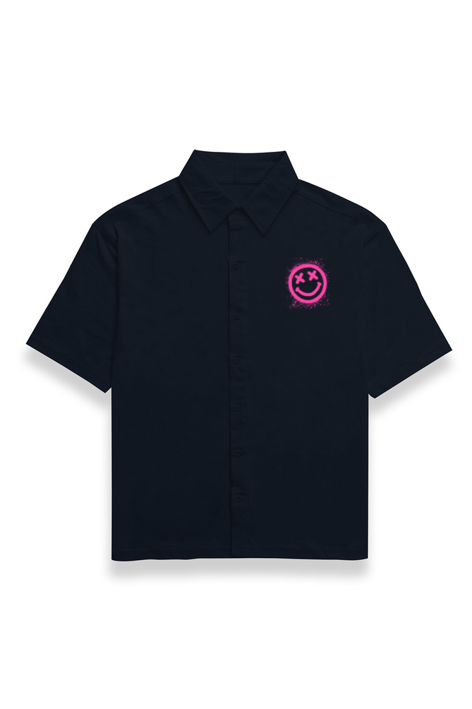 Be happy oversized shirt-Snapper Choice