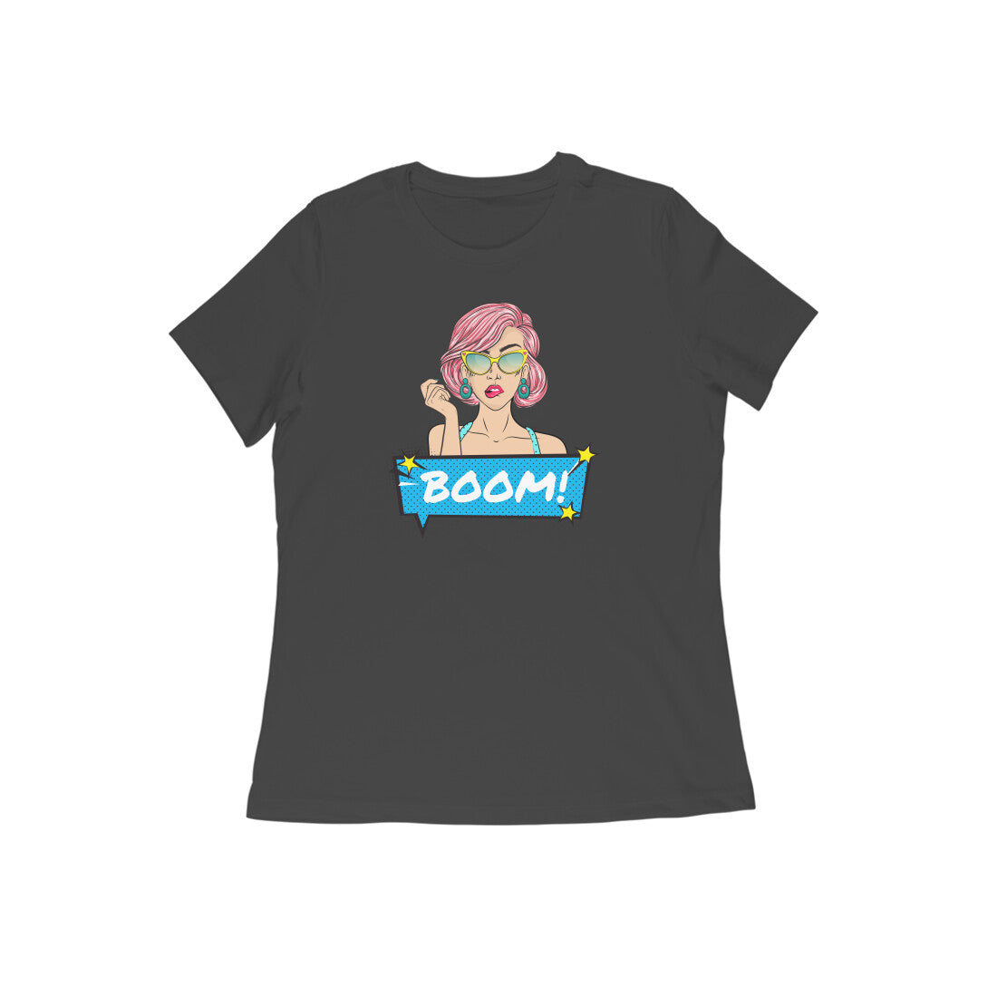 Boom Women's T-Shirt-Black-Snapper Choice