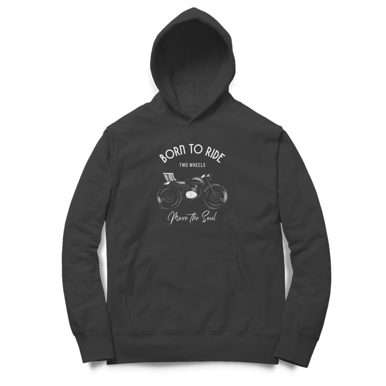 Born to Ride Hoodie-Black-Snapper Choice