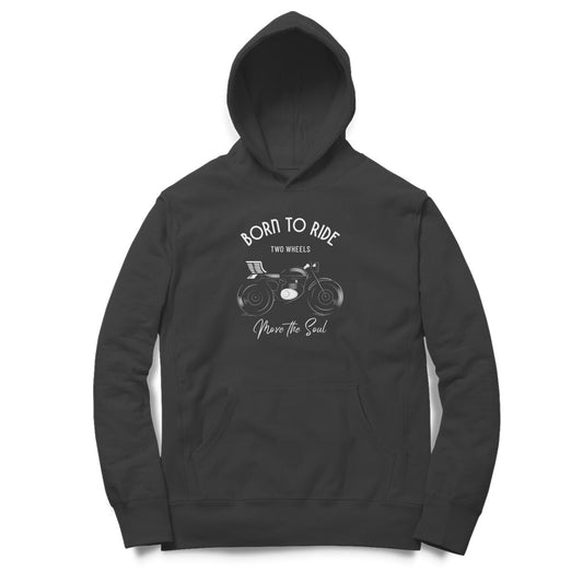 Born to Ride Hoodie-Black-Snapper Choice