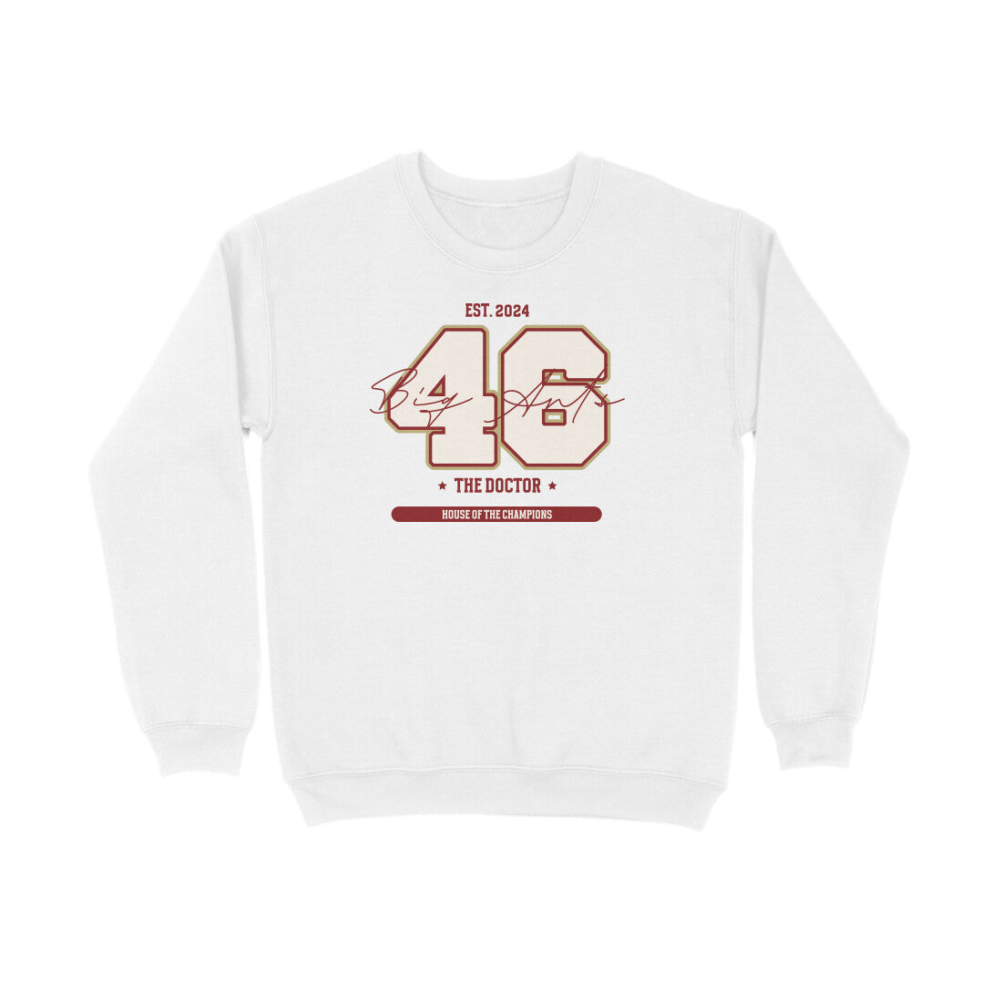 Champions Sweatshirt-White-Snapper Choice