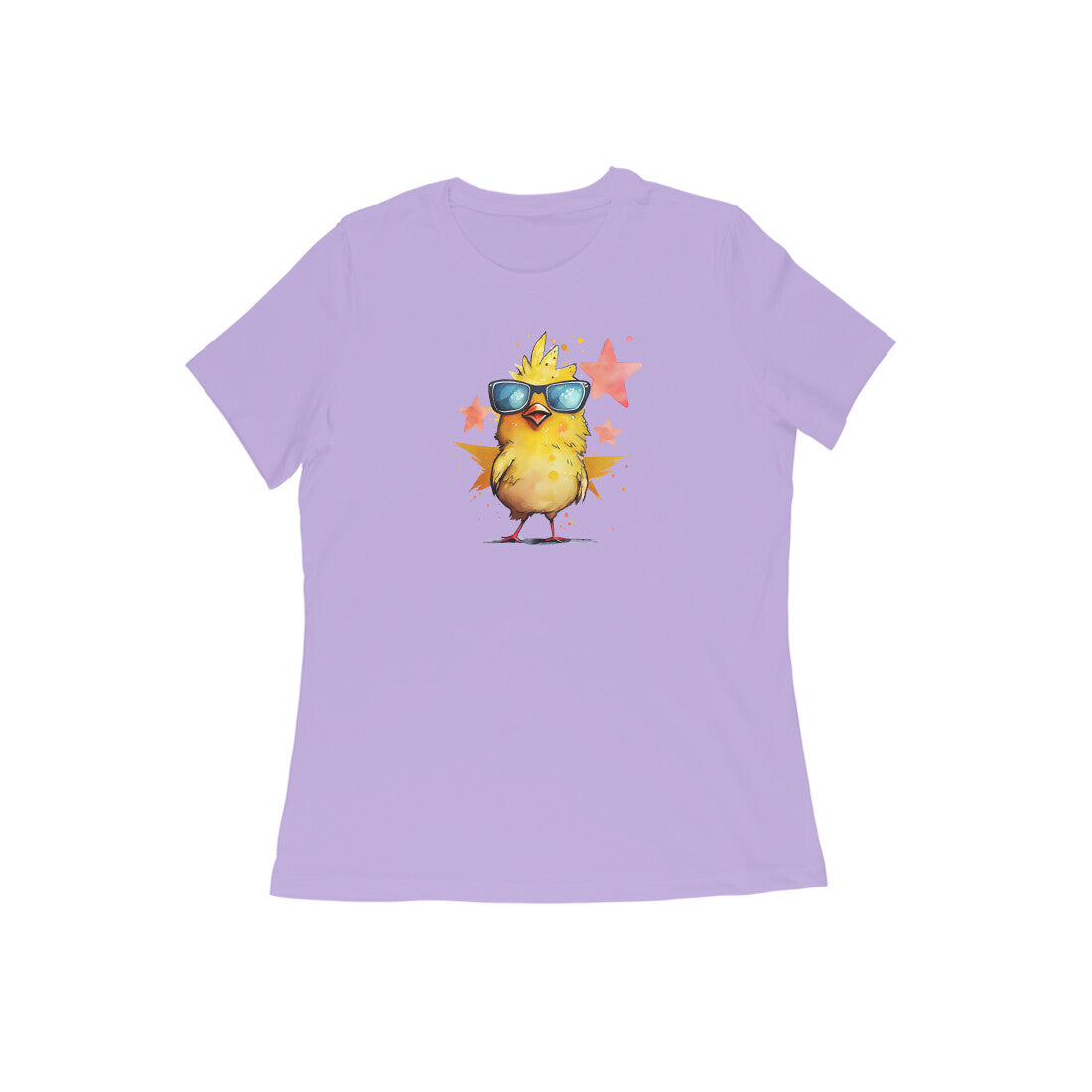 Chick Superstar T-Shirt-Iris Lavender-Snapper Choice