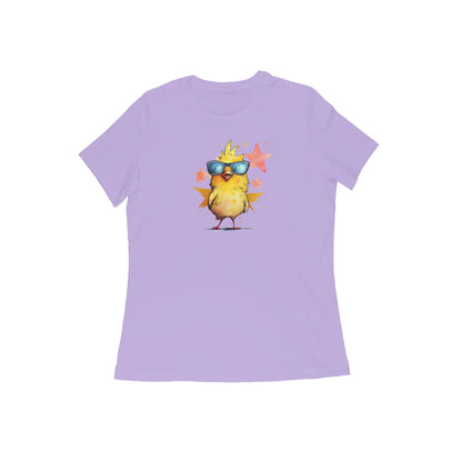 Chick Superstar T-Shirt-Iris Lavender-Snapper Choice