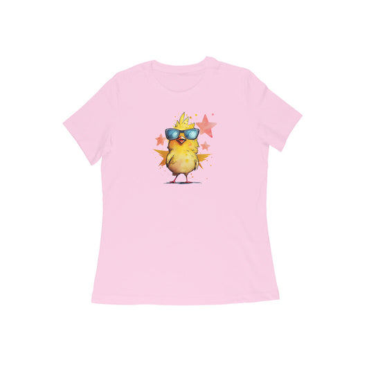 Chick Superstar T-Shirt-Light Pink-Snapper Choice