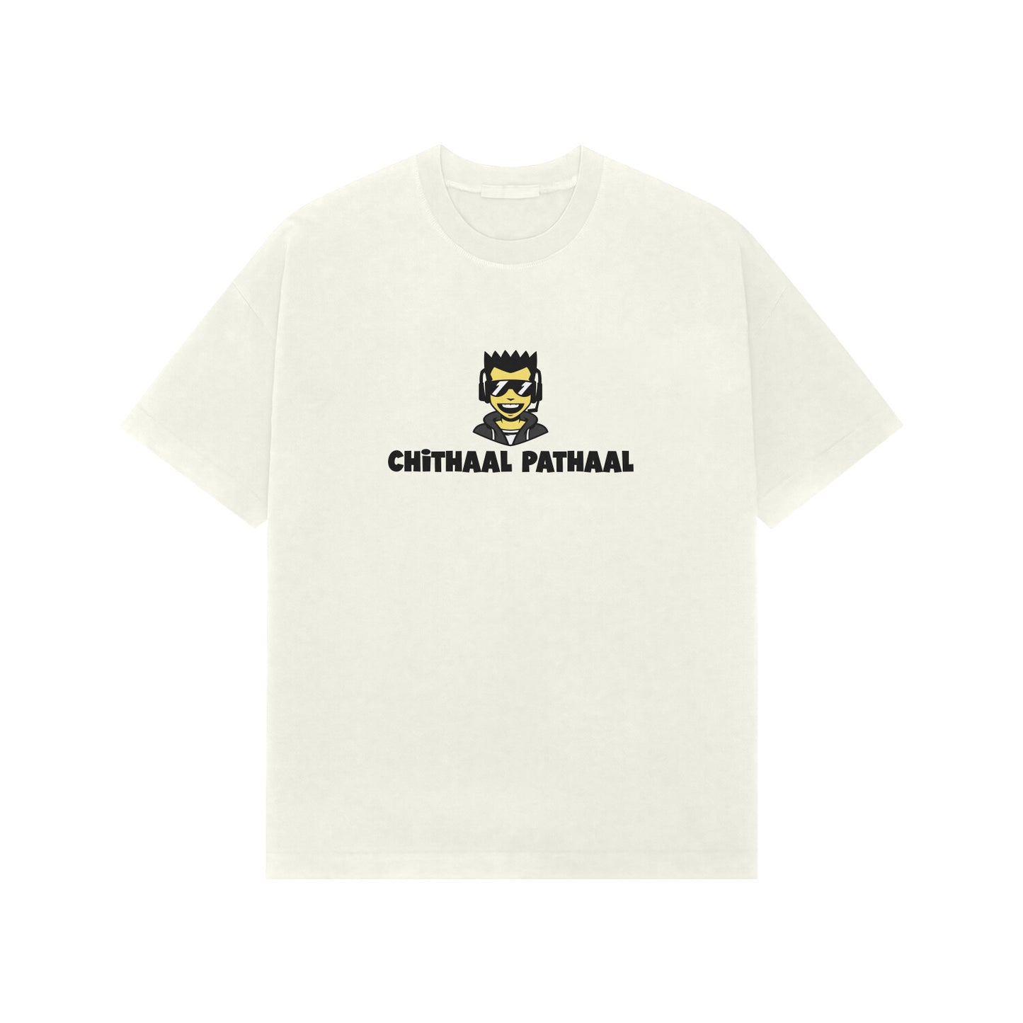Chitaal pathaal (Kannada slang) premium oversized tshirt-Ivory-Snapper Choice
