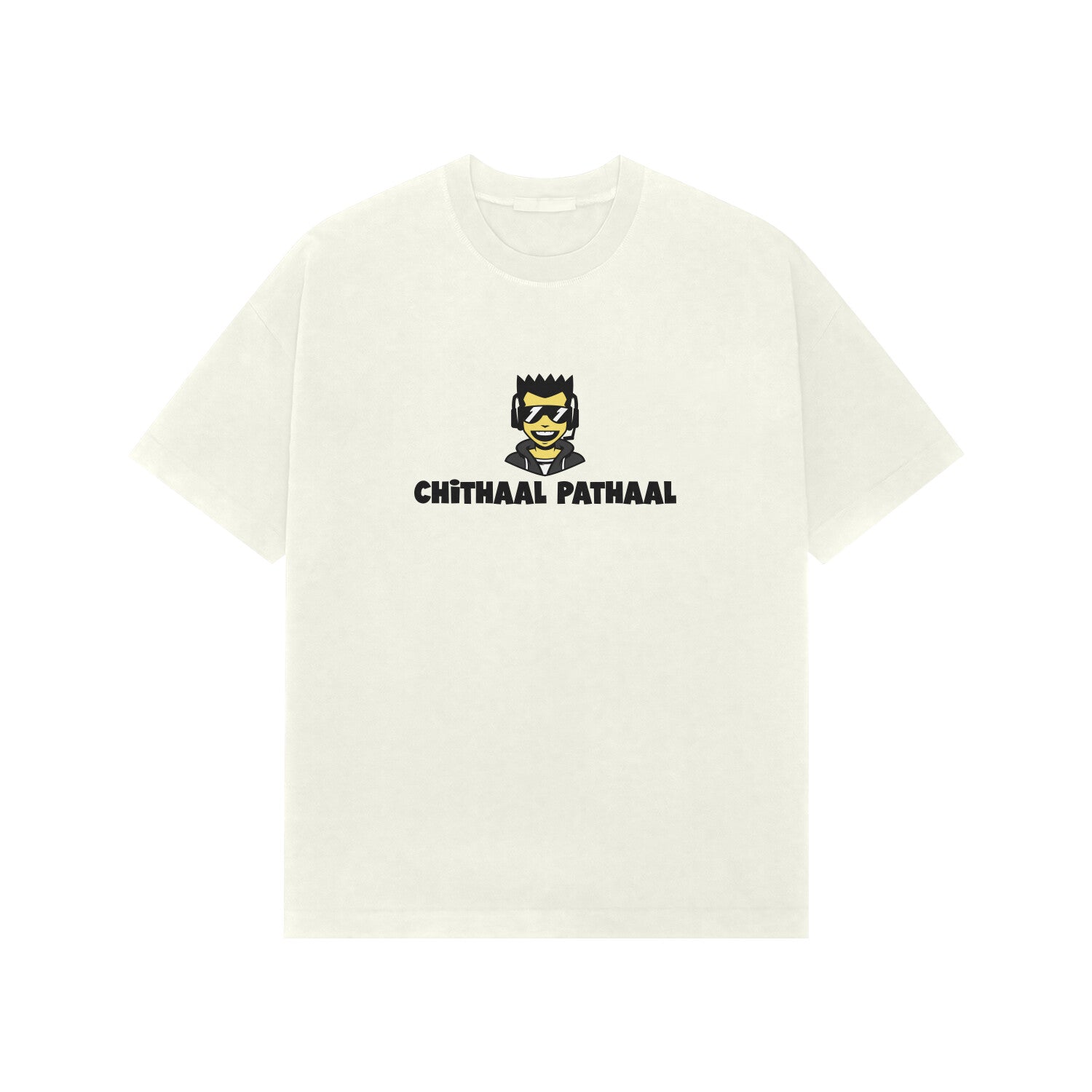 Chitaal pathaal (Kannada slang) premium oversized tshirt-Ivory-Snapper Choice