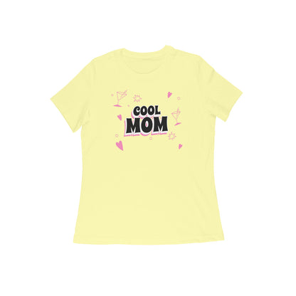 Cool Mom women's t-shirt-Butter Yellow-Snapper Choice