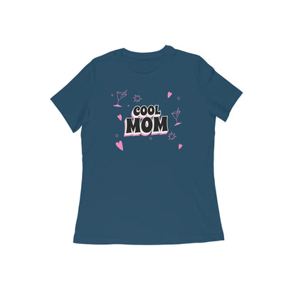 Cool Mom women's t-shirt-Navy Blue-Snapper Choice