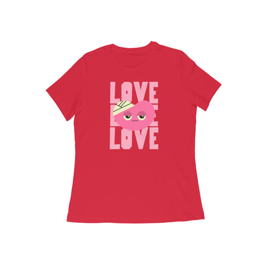 Couple Women's tshirt-Red-Snapper Choice