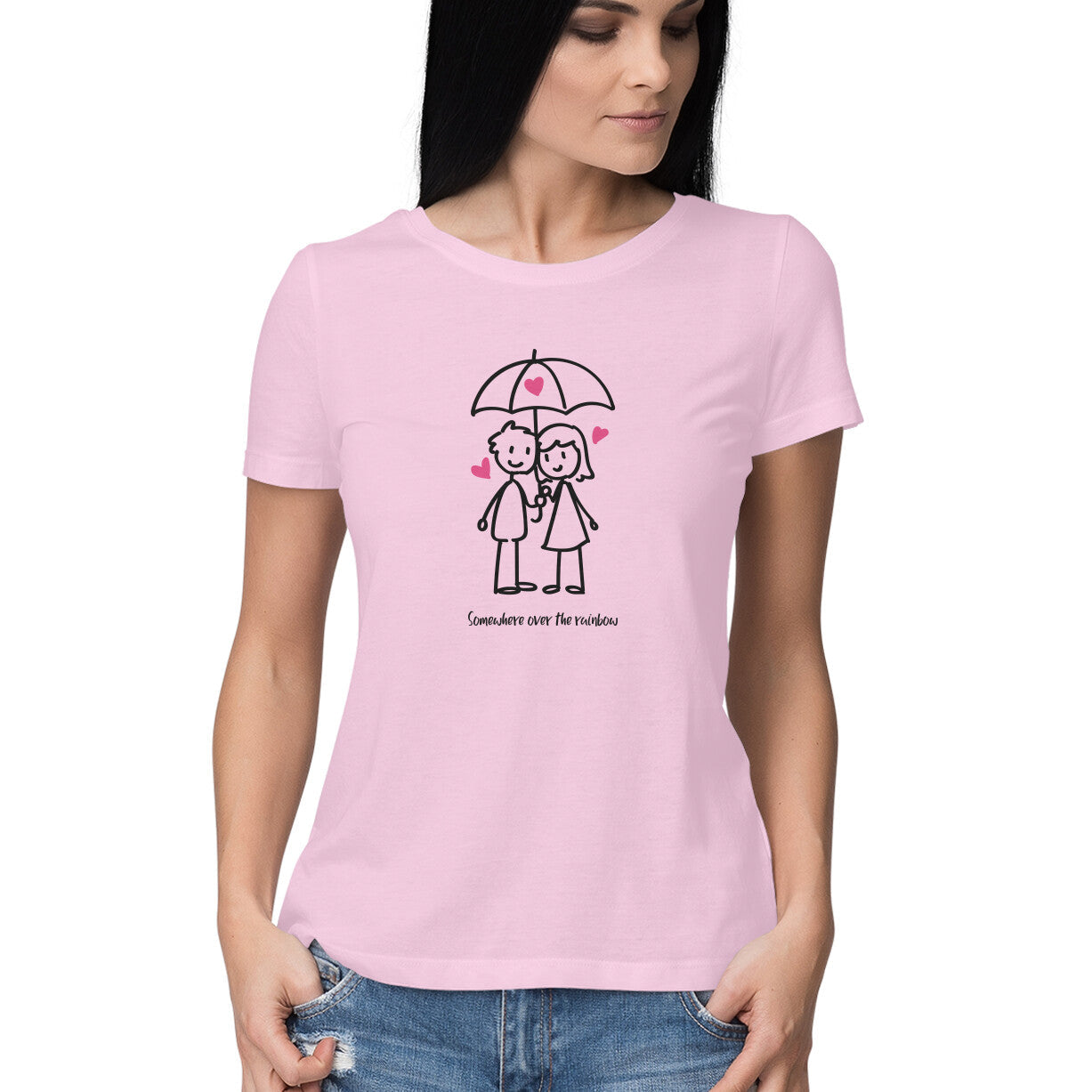 Cute couple women's Tshirt-Snapper Choice