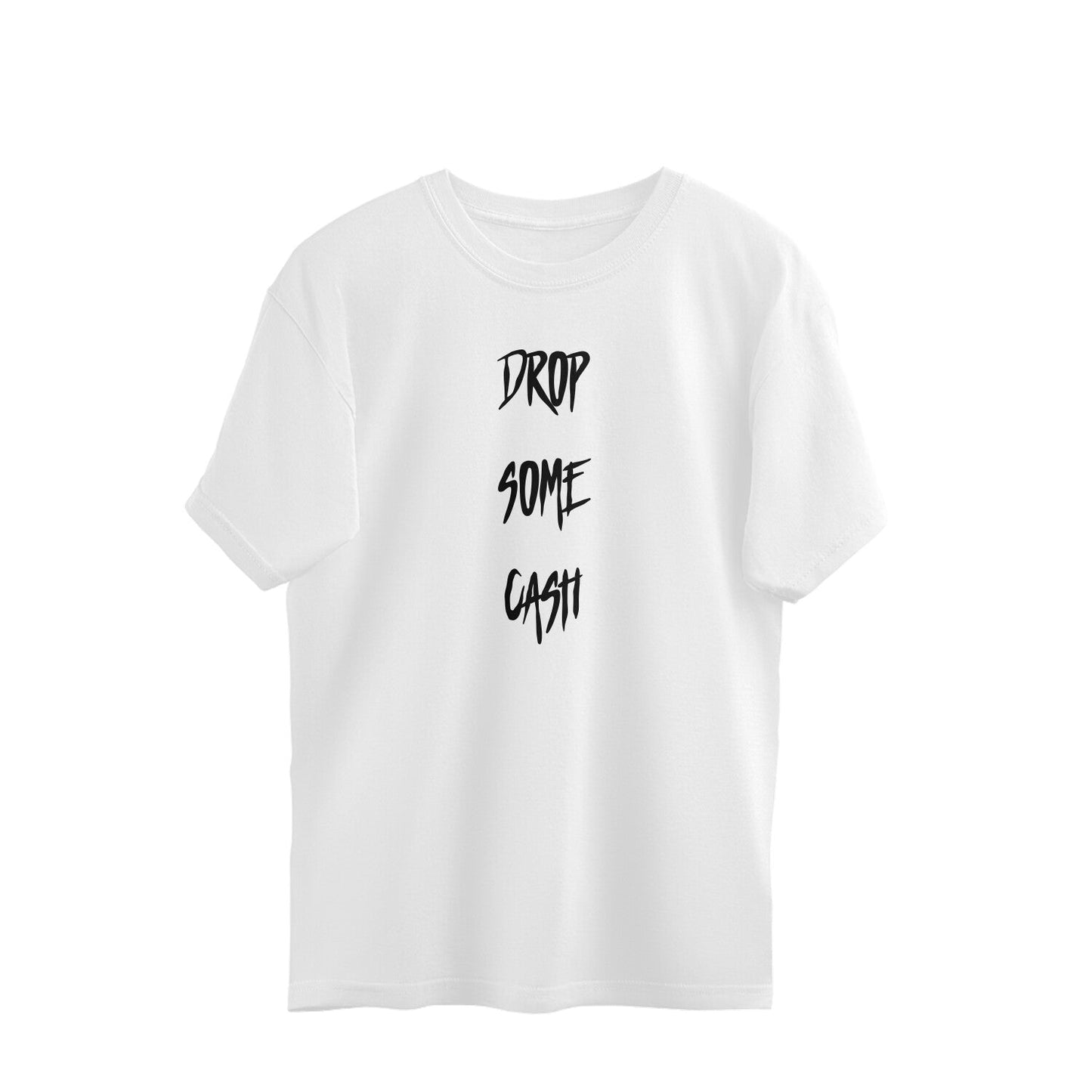 Drop some Cash Oversized t-shirt-White-Snapper Choice