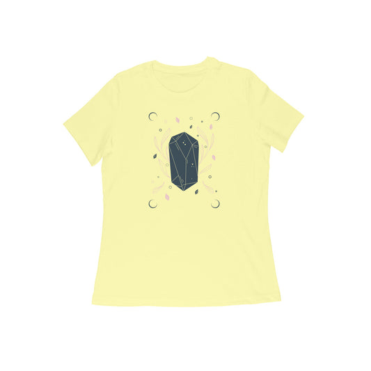 Esoteric women's t-shirt-Butter Yellow-Snapper Choice