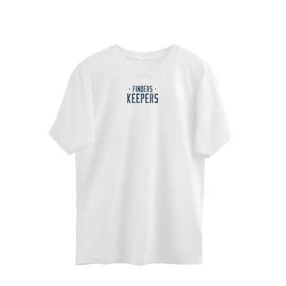 Finder keepers oversized t-shirt-White-Snapper Choice