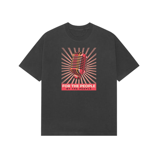 for the people Oversized tshirt-Black-Snapper Choice