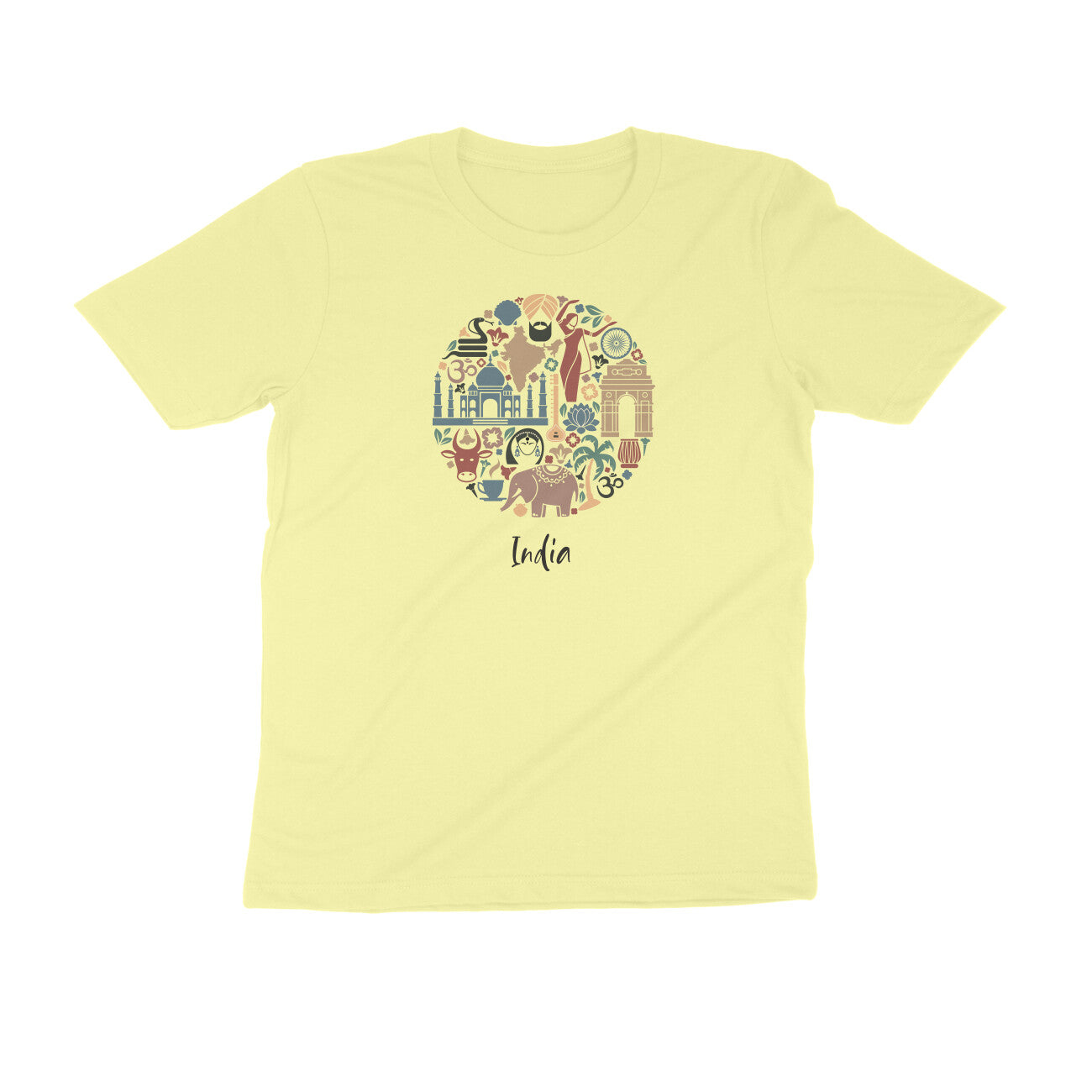 India Edition T-Shirt Butter Yellow - Snapper Choice