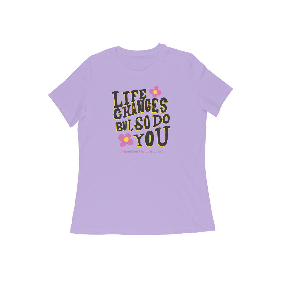 Life Women's T-Shirt Iris Lavender - Snapper Choice