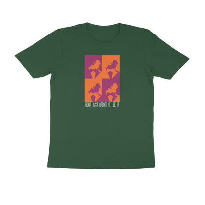 Minimalist Men's T-Shirt Olive Green - Snapper Choice