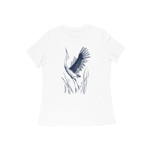 Garza Women T-Shirt White - Snapper Choice