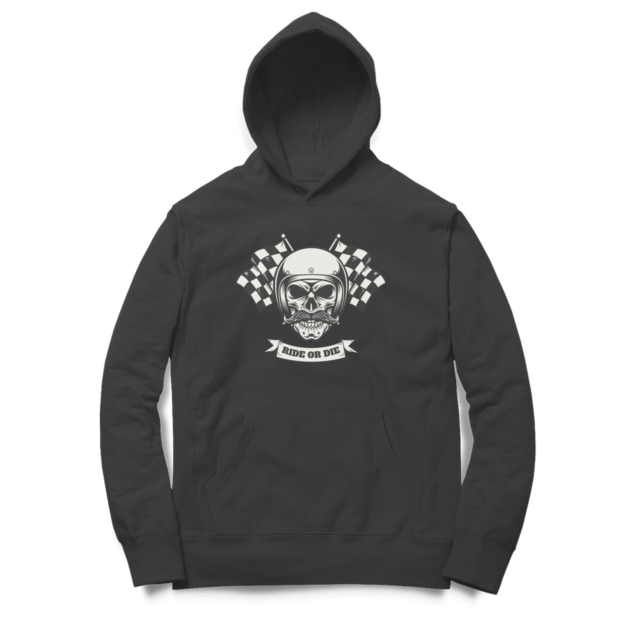 Ride or Die Hoodie Black - Snapper Choice