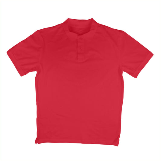 Polo Tshirt - Red Red - Snapper Choice