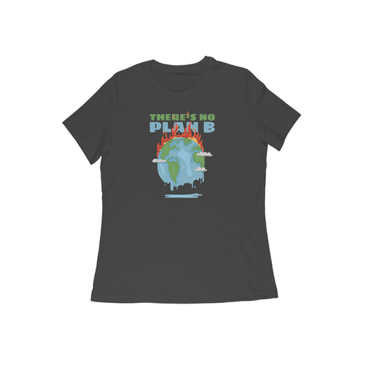 Saving Earth Together Women's T-shirt Black - Snapper Choice