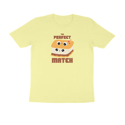 The Perfect Match Men's Tshirt Butter Yellow - Snapper Choice