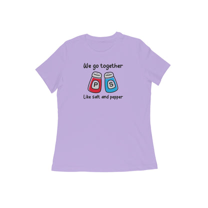 Salt & Pepper Women's Tshirt Iris Lavender - Snapper Choice