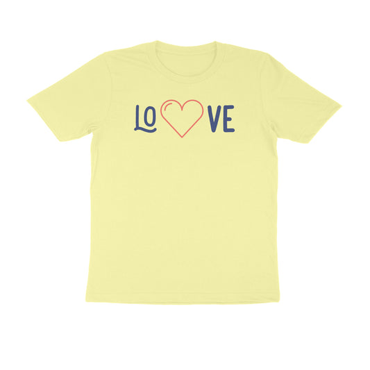 Love Valentine Edition Men's tshirt Butter Yellow - Snapper Choice