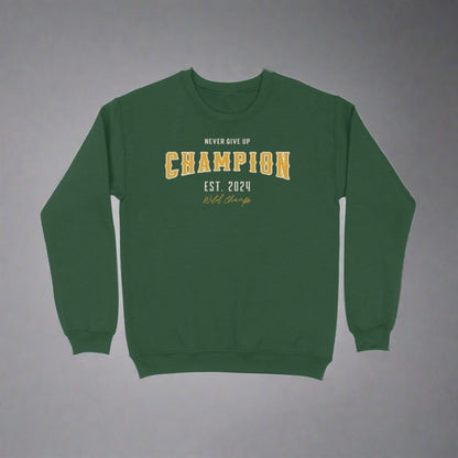 Champion Sweatshirt Olive Green - Snapper Choice