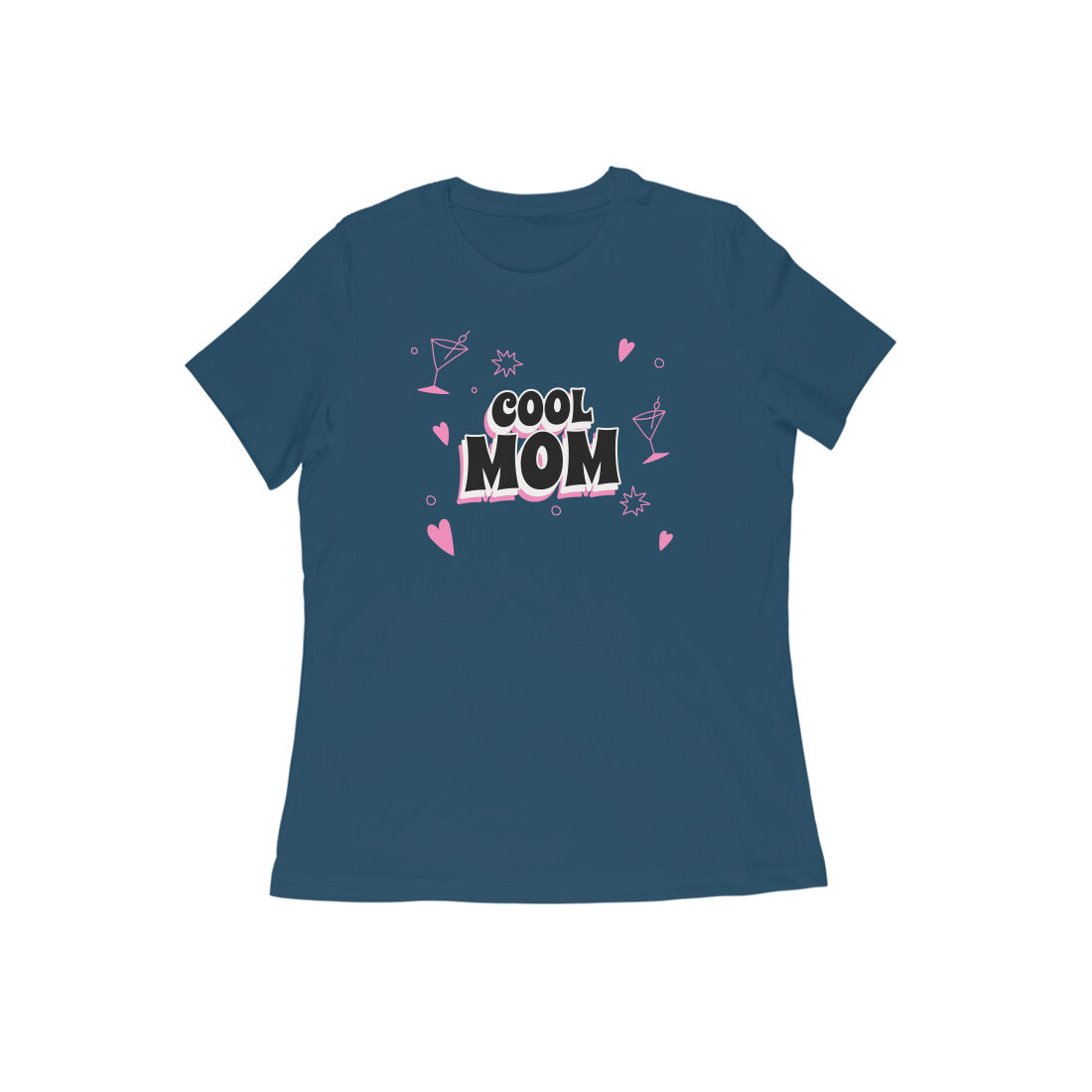 Cool Mom women's t-shirt Navy Blue - Snapper Choice