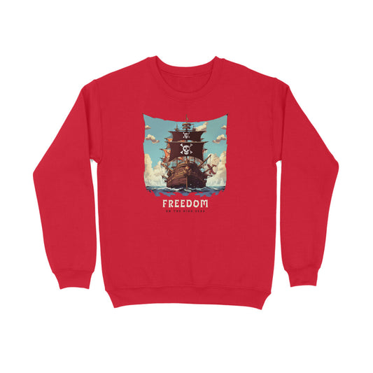 Pirates Unisex Sweatshirt Red - Snapper Choice