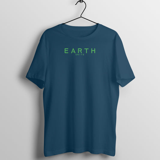 Earth unite t-shirt Navy Blue - Snapper Choice