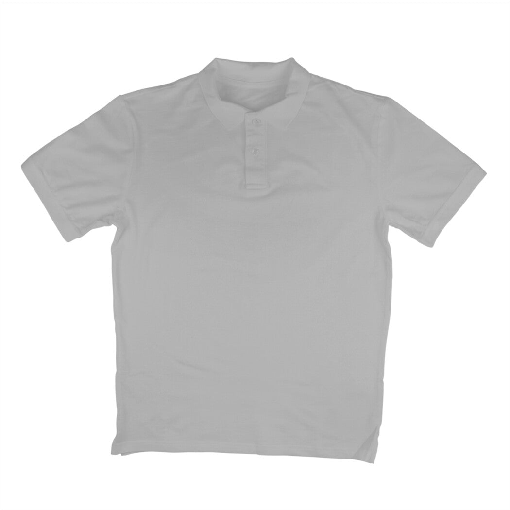 Grey Men's Polo t-shirt Melange Grey - Snapper Choice