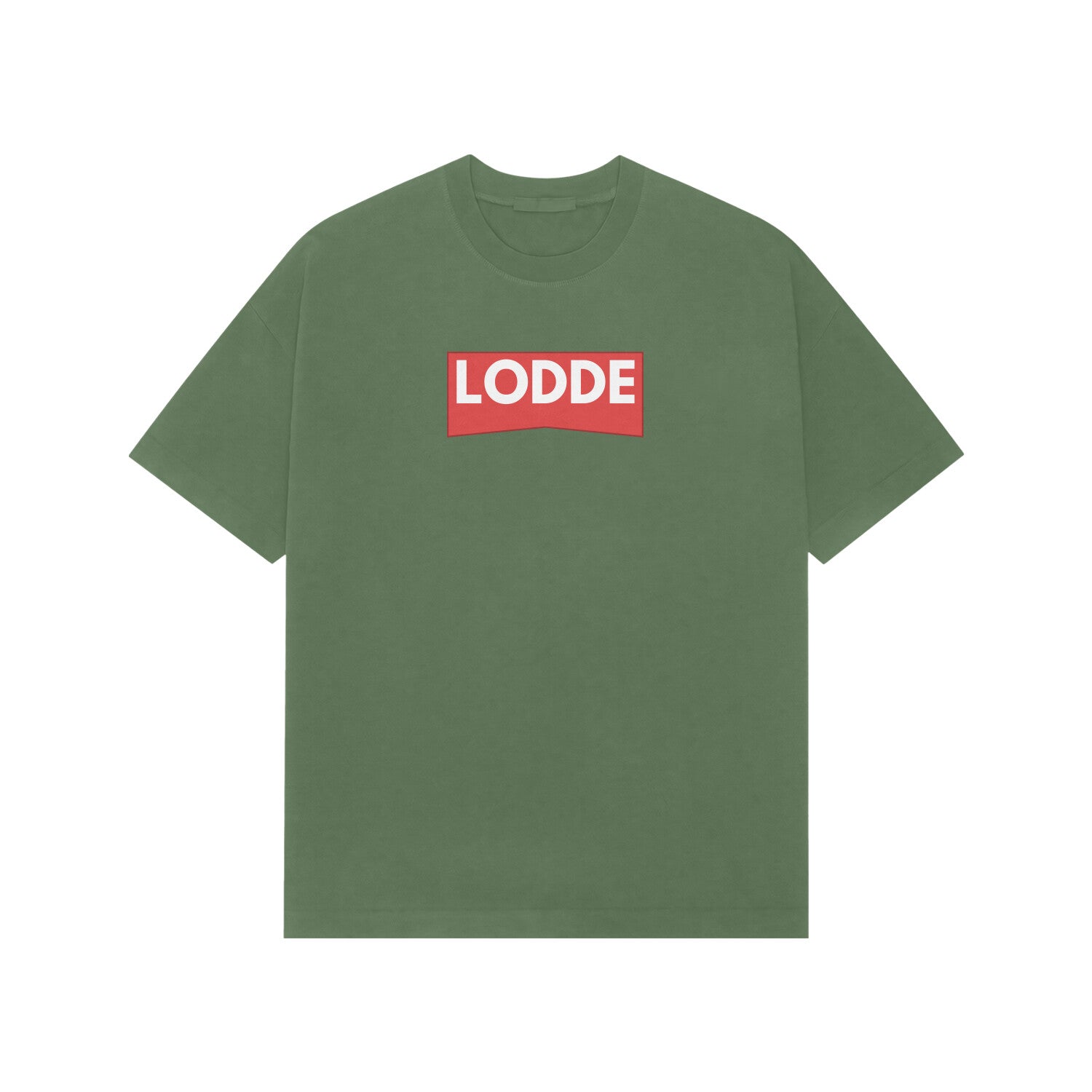 Lodde premium Oversized tshirt-Forest Green-Snapper Choice