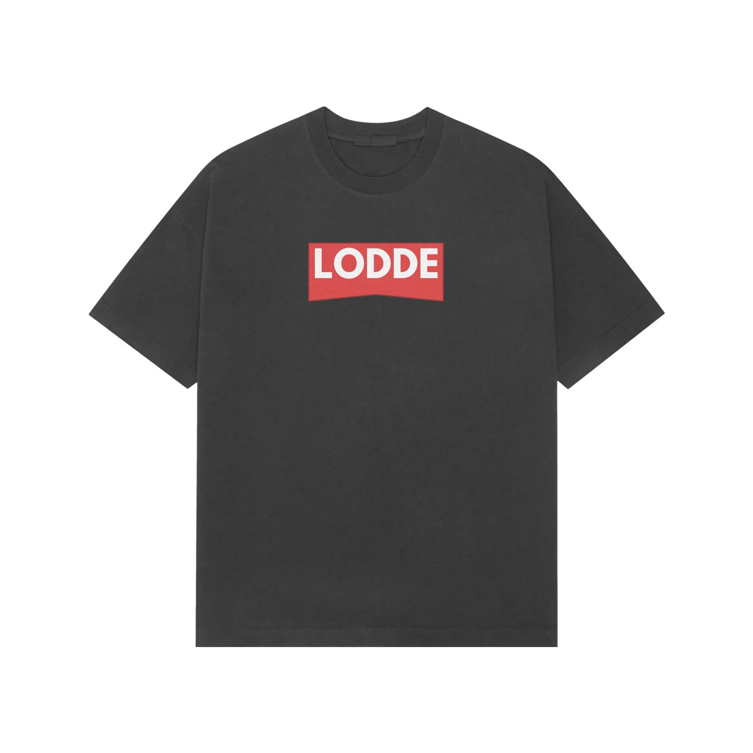 Lodde premium Oversized tshirt-Black-Snapper Choice