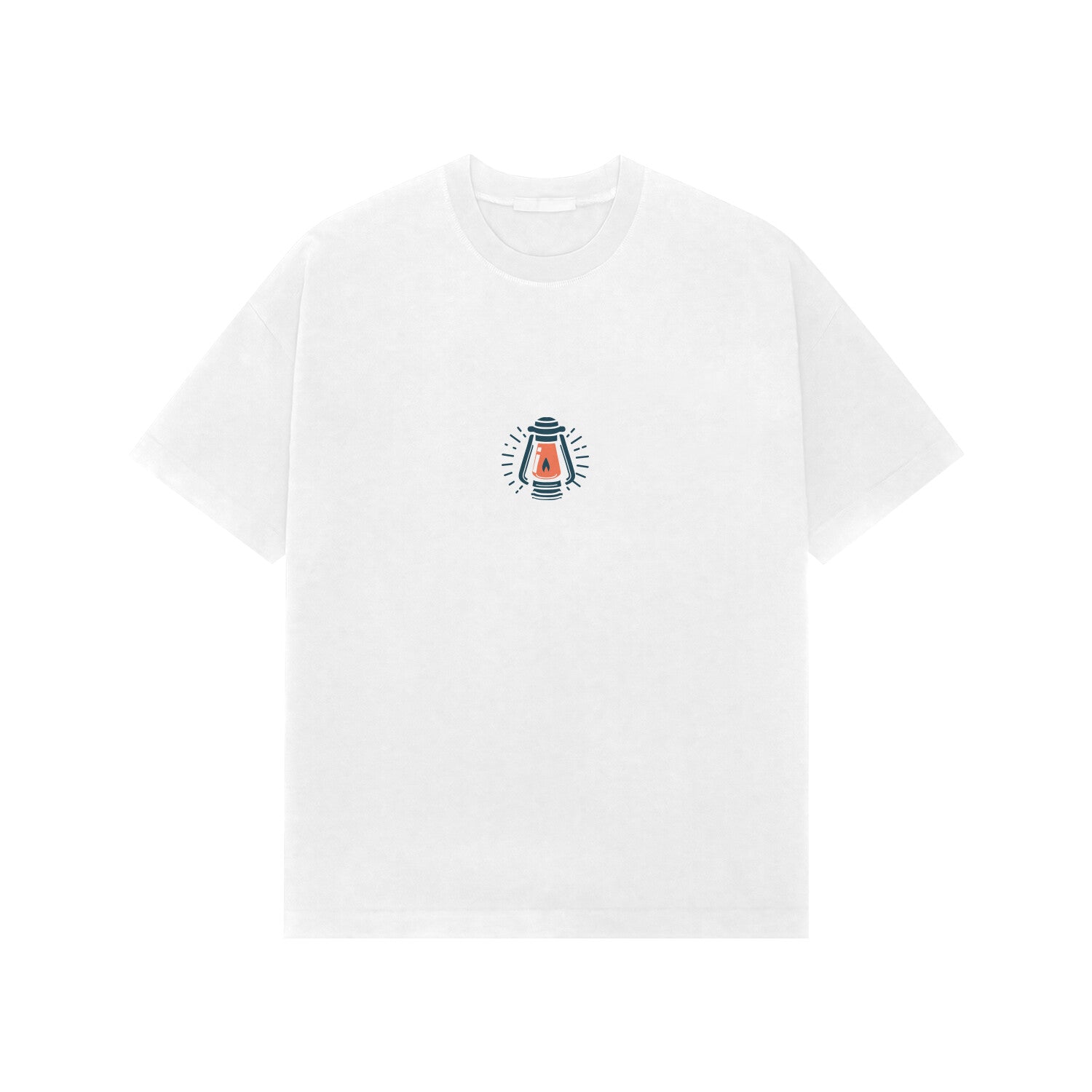 Connect with yourself Premium Oversized t-shirt-White-Snapper Choice