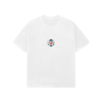 Connect with yourself Premium Oversized t-shirt-White-Snapper Choice