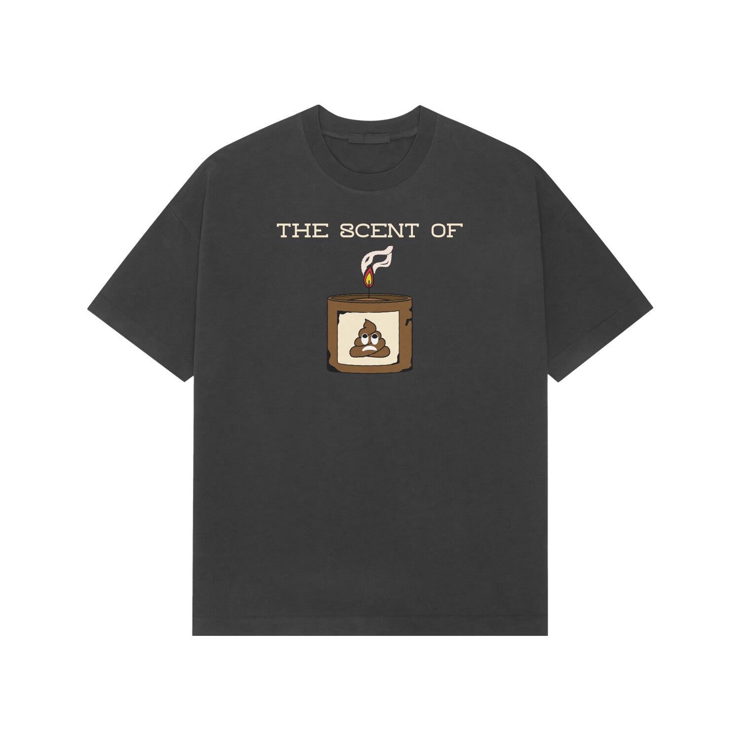 The scent Premium oversized tshirt-Black-Snapper Choice