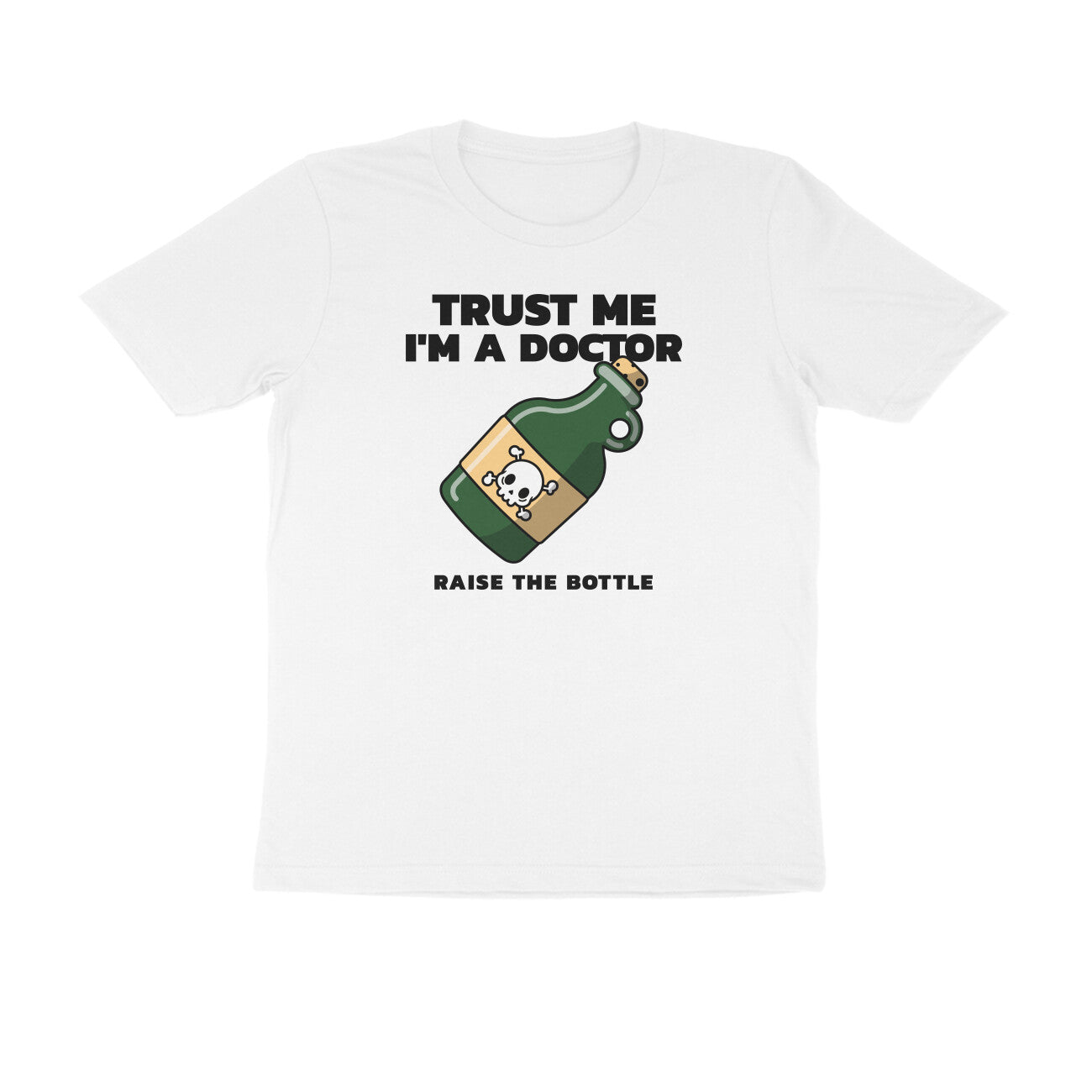 Trust me I'm Doctor men's t-shirt-White-Snapper Choice