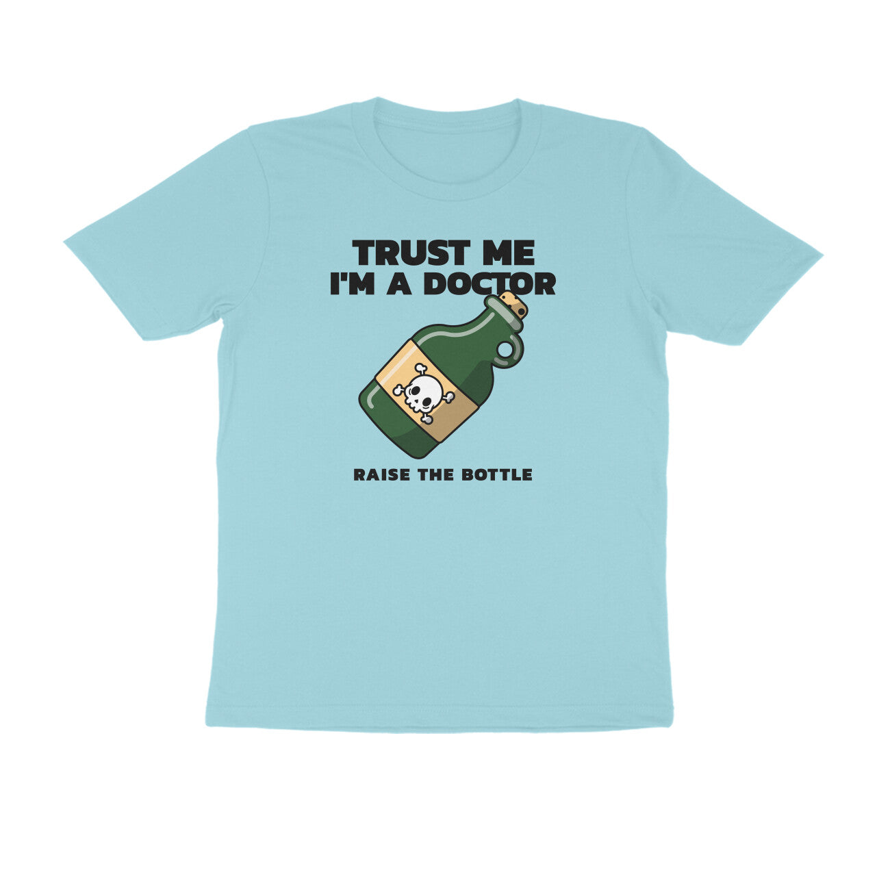 Trust me I'm Doctor men's t-shirt-Surf Blue-Snapper Choice